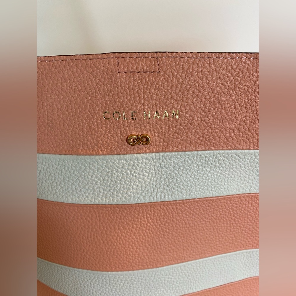 100% Leather Cole Haan Tote - Picture 8 of 9
